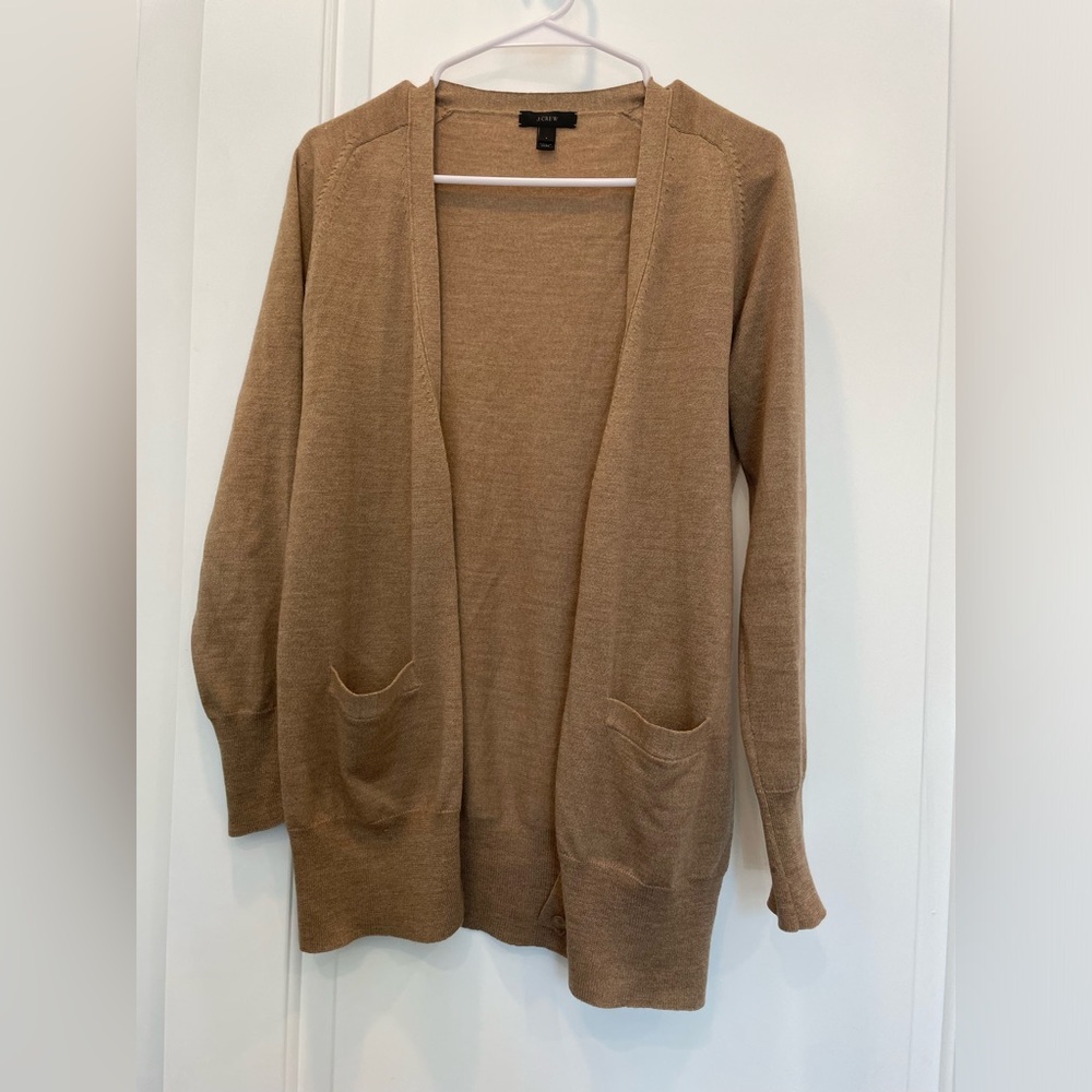 Women’s J Crew Long Cashmere Cardigan Sweater